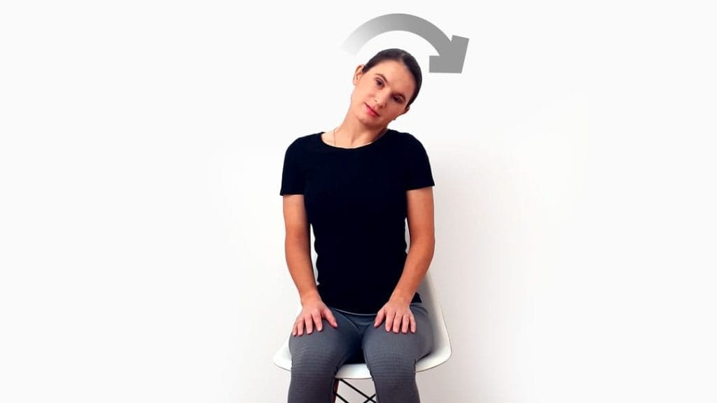 Stranski nagib vratu korak 1